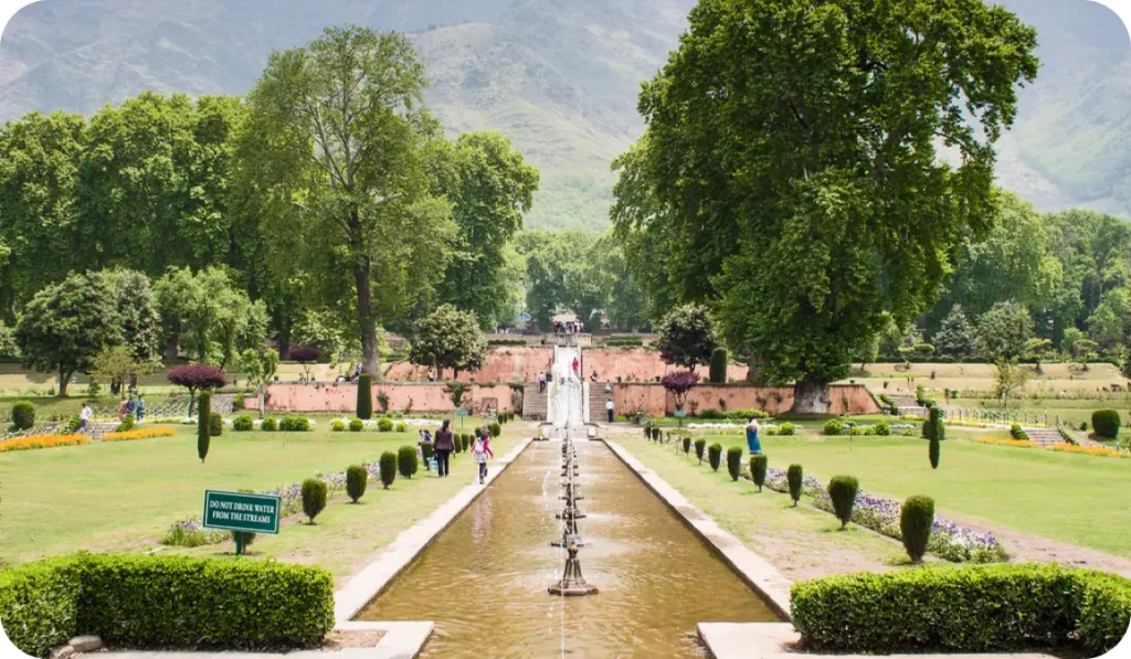 Lawn Fountain Area Nishat