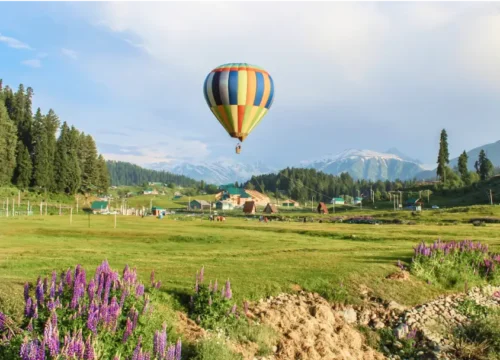 Naqashbandi Travels Hot Air Ballon Gulmarg