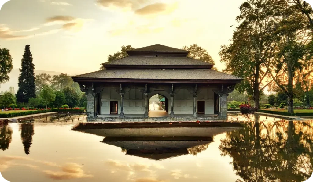 Old Monument in Nishat Garden